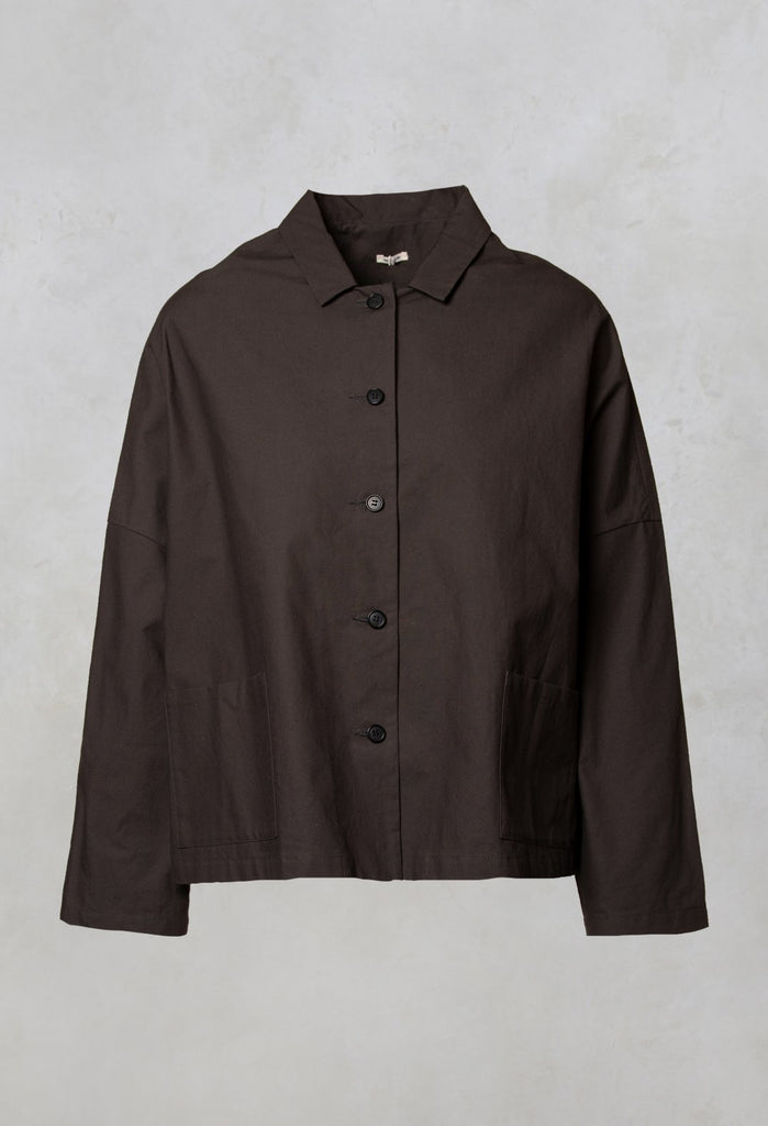 Boxy Jacket in Gray