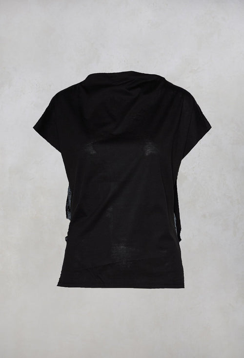 Boxy T-Shirt in Black