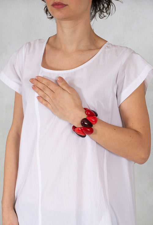 Bracelet in Coquelicot/Rouge/Vermillon