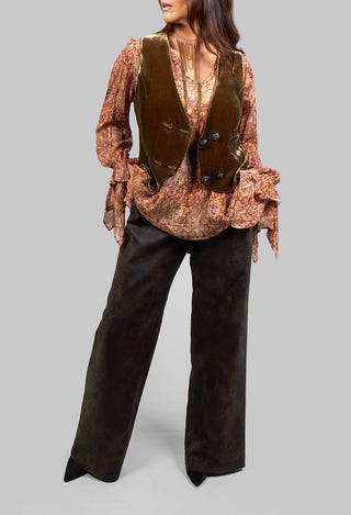Gypsy Vest in Khaki