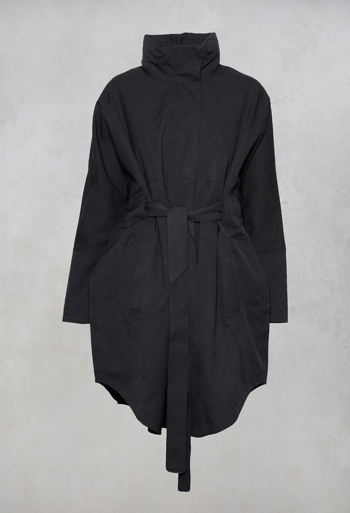 Bris Poncho in Dark Navy