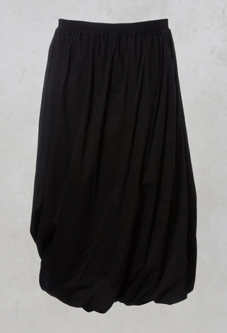 Bubble Skirt in Caviar