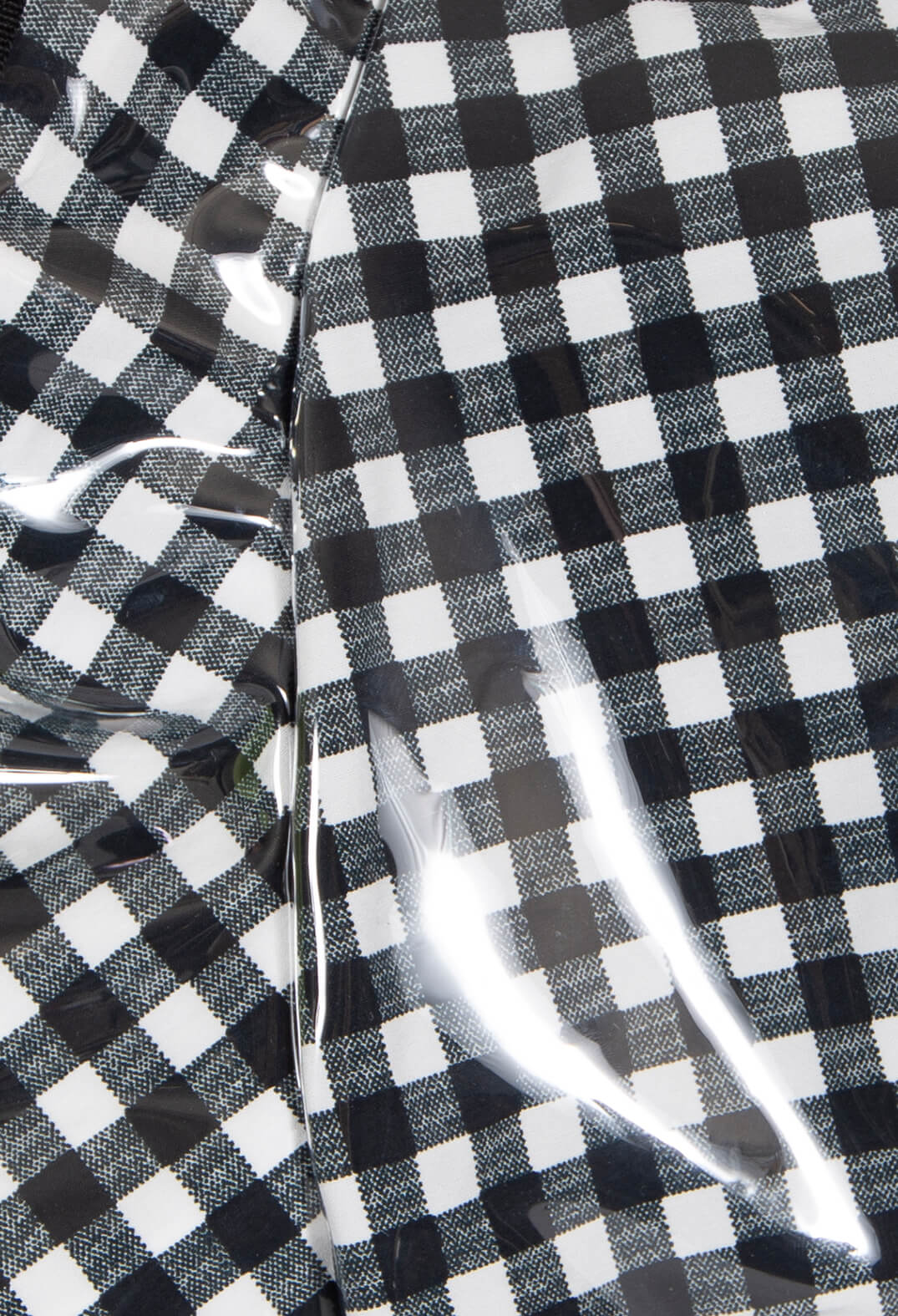 Bucket Hat in Black Check