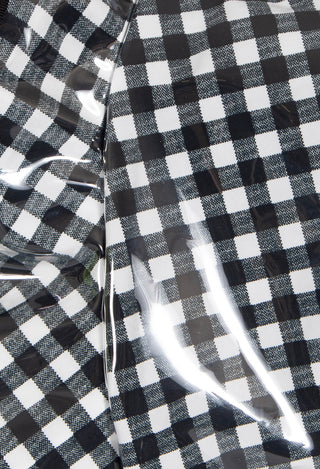 Bucket Hat in Black Check
