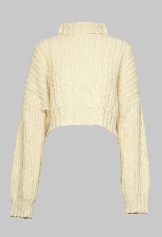 Cactus Tricot Chunky Knit in Latte