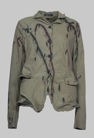 Cargo Jacket in Umbra Paint