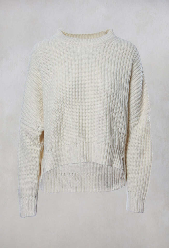 Chunky Knit Jumper in Sabbia