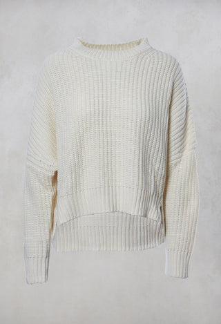 Chunky Knit Jumper in Sabbia