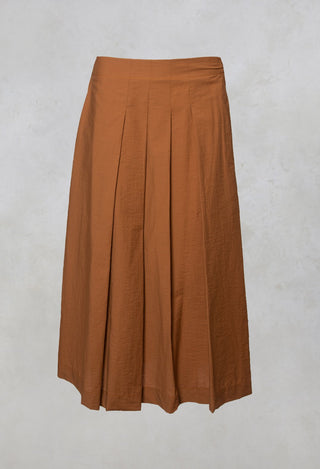 Cotton Shan Skirt in Biscotto