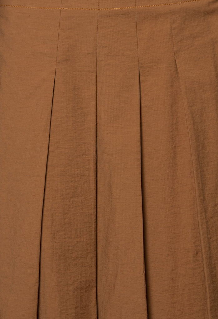 Cotton Shan Skirt in Biscotto