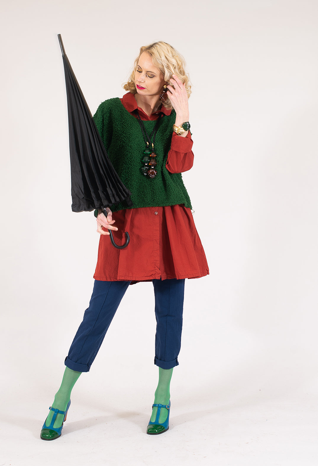 Paderbote Skinny Leg Trousers in Raum