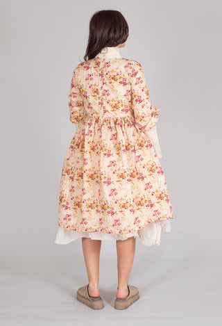 Gully Dress in Flower Cotton