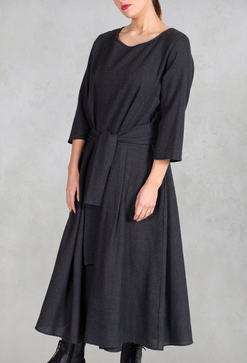 Dress in Charcoal Grey