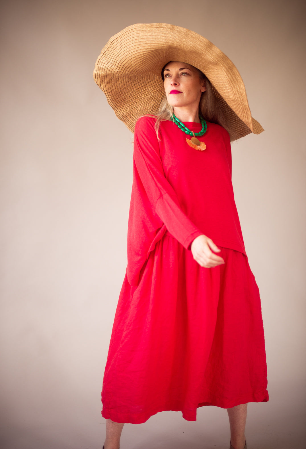 Balla Dress in Fuoco