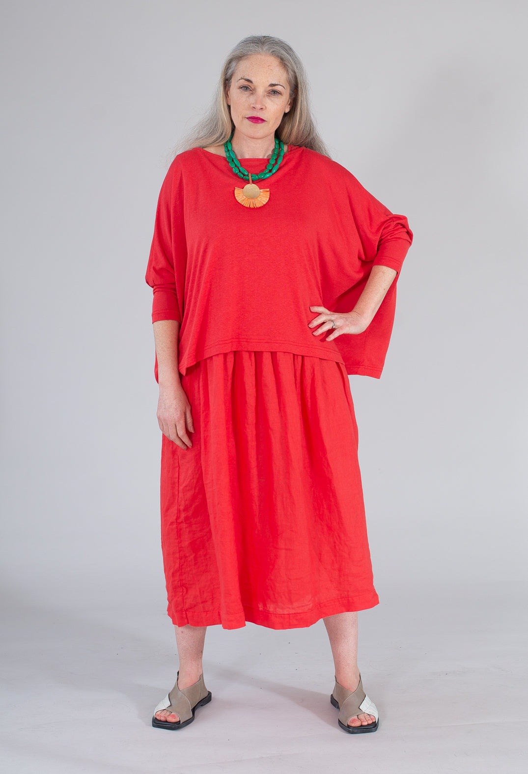 Balla Dress in Fuoco