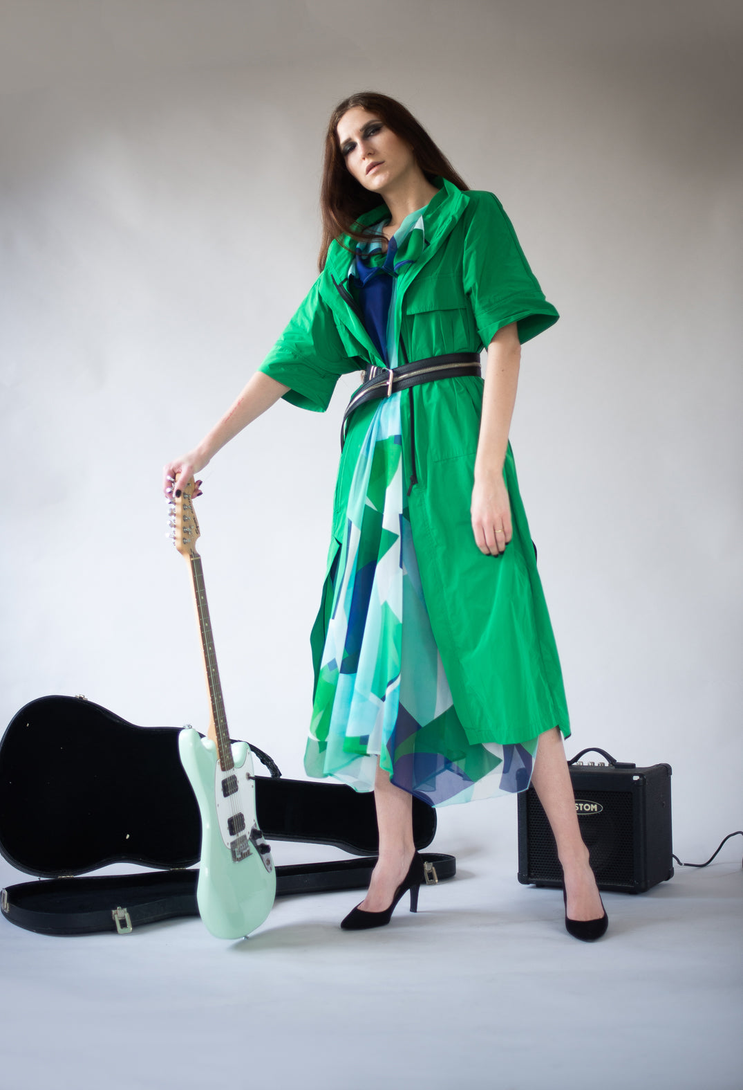 Kama Trench in Bright Green
