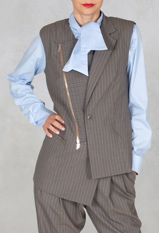 Waistcoat in Brown