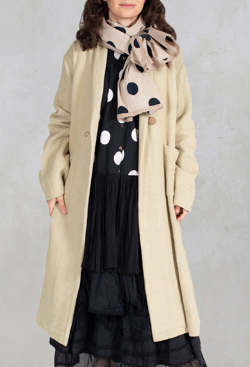 Veste Jeannette Coat in Coton Rustique