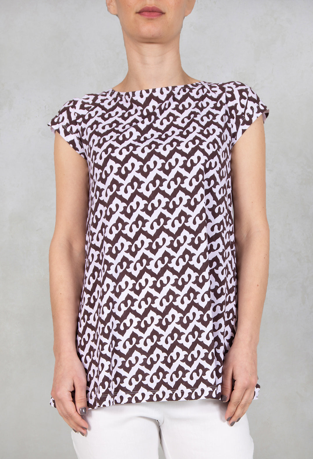 T-Shirt in Testa Moro / Natural