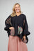 Daisiste Tunic in Kaviar Black