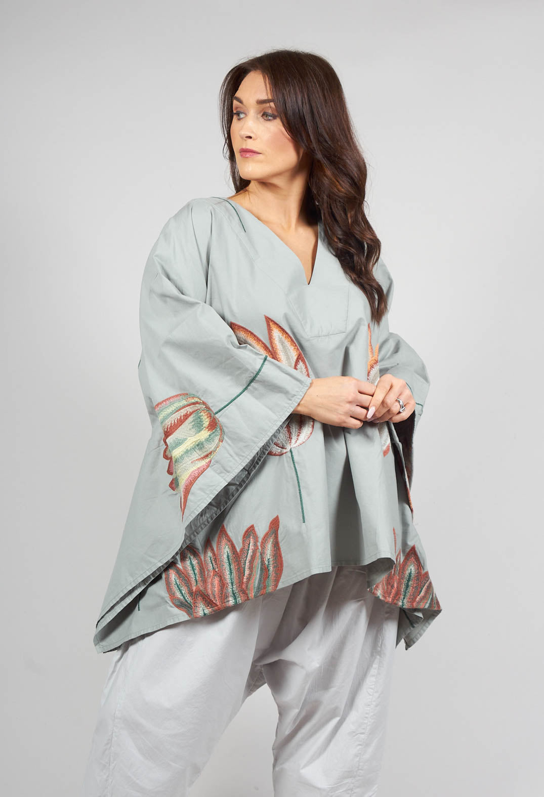 Daisiste Tunic in Sage Green