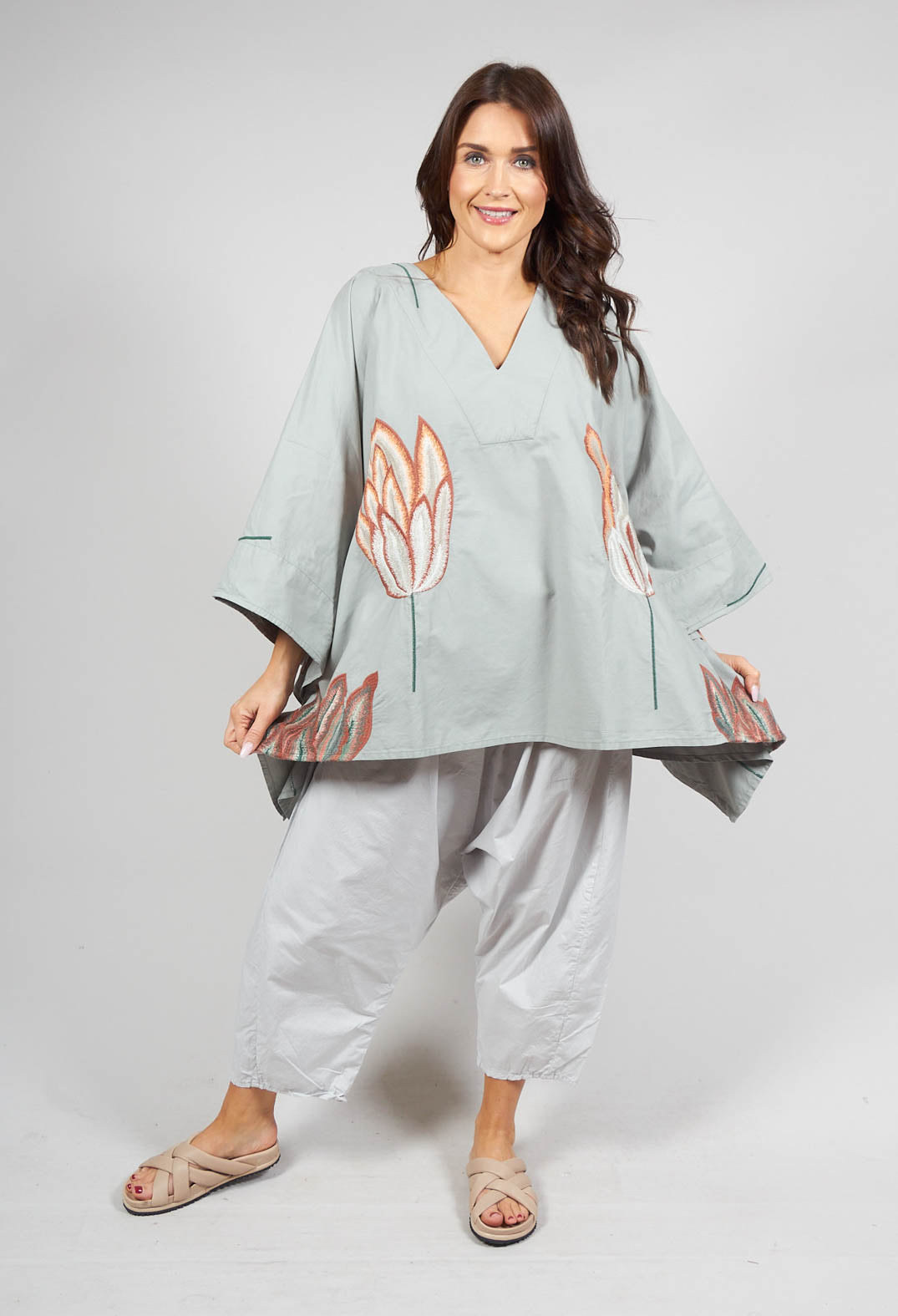 Daisiste Tunic in Sage Green
