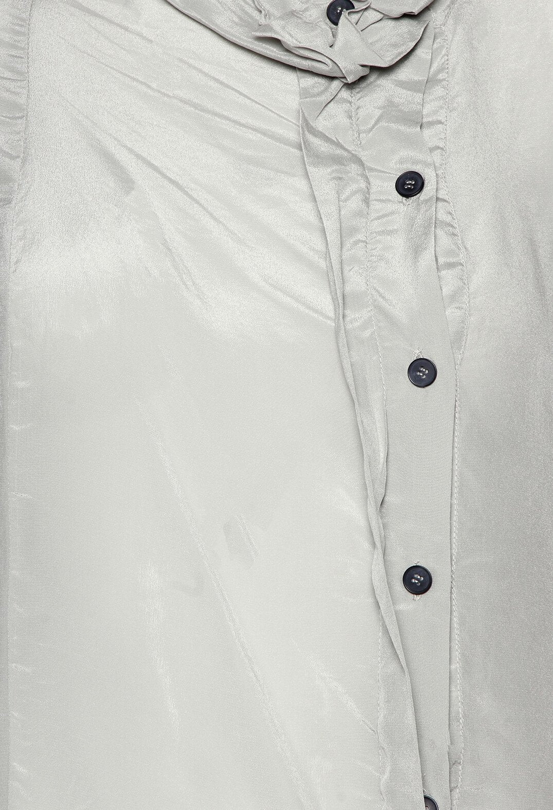 Deneb Silk Shirt in Grey