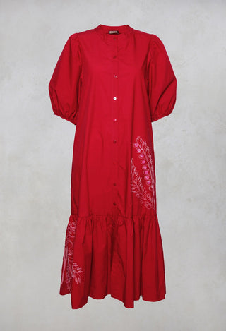 Dress in Cremisi-Crimson