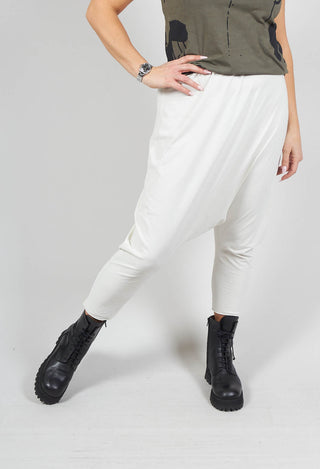 Elasticated Jersey Trouser in Nessel