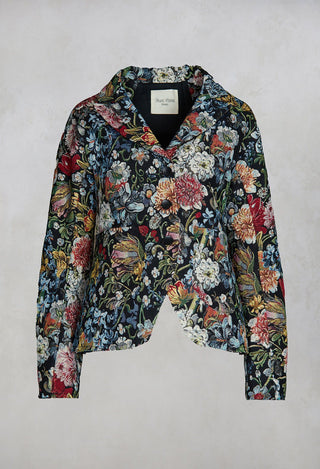 Embroidered Blazer in Multicolour