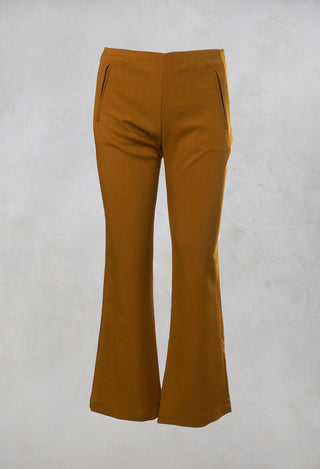 Flared Trousers in Savannah