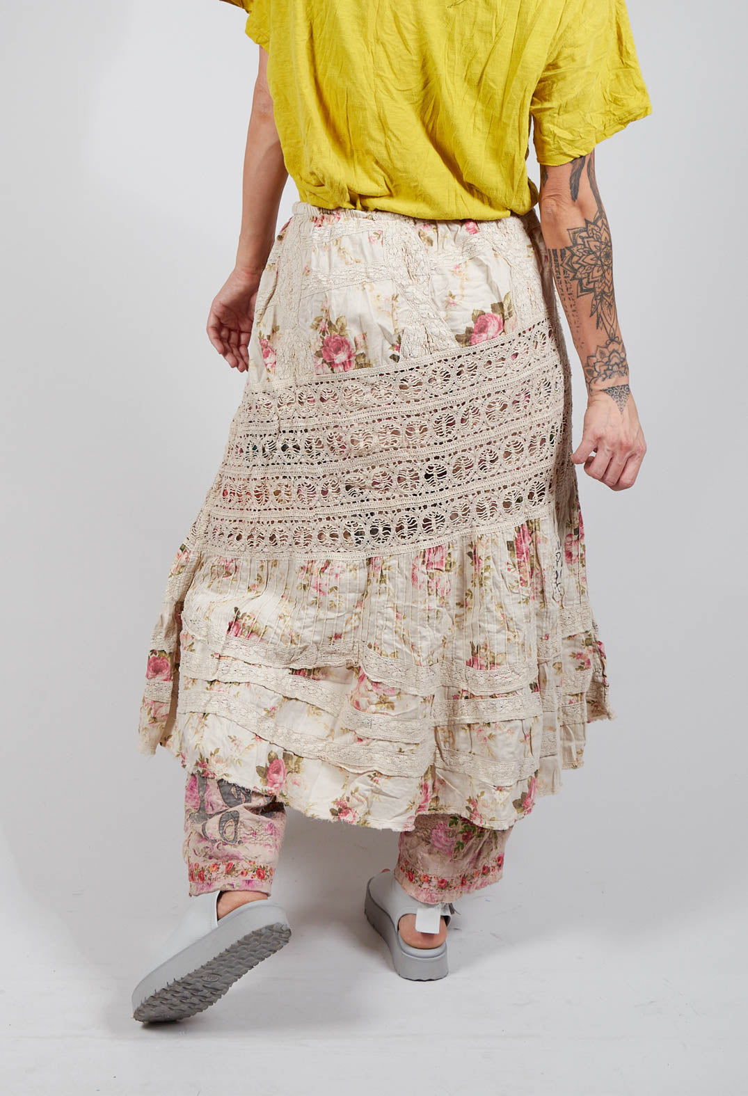 Floral Ada Lovelace Skirt in Victoria