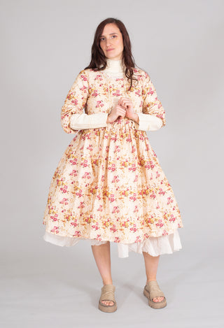 Gully Dress in Flower Cotton
