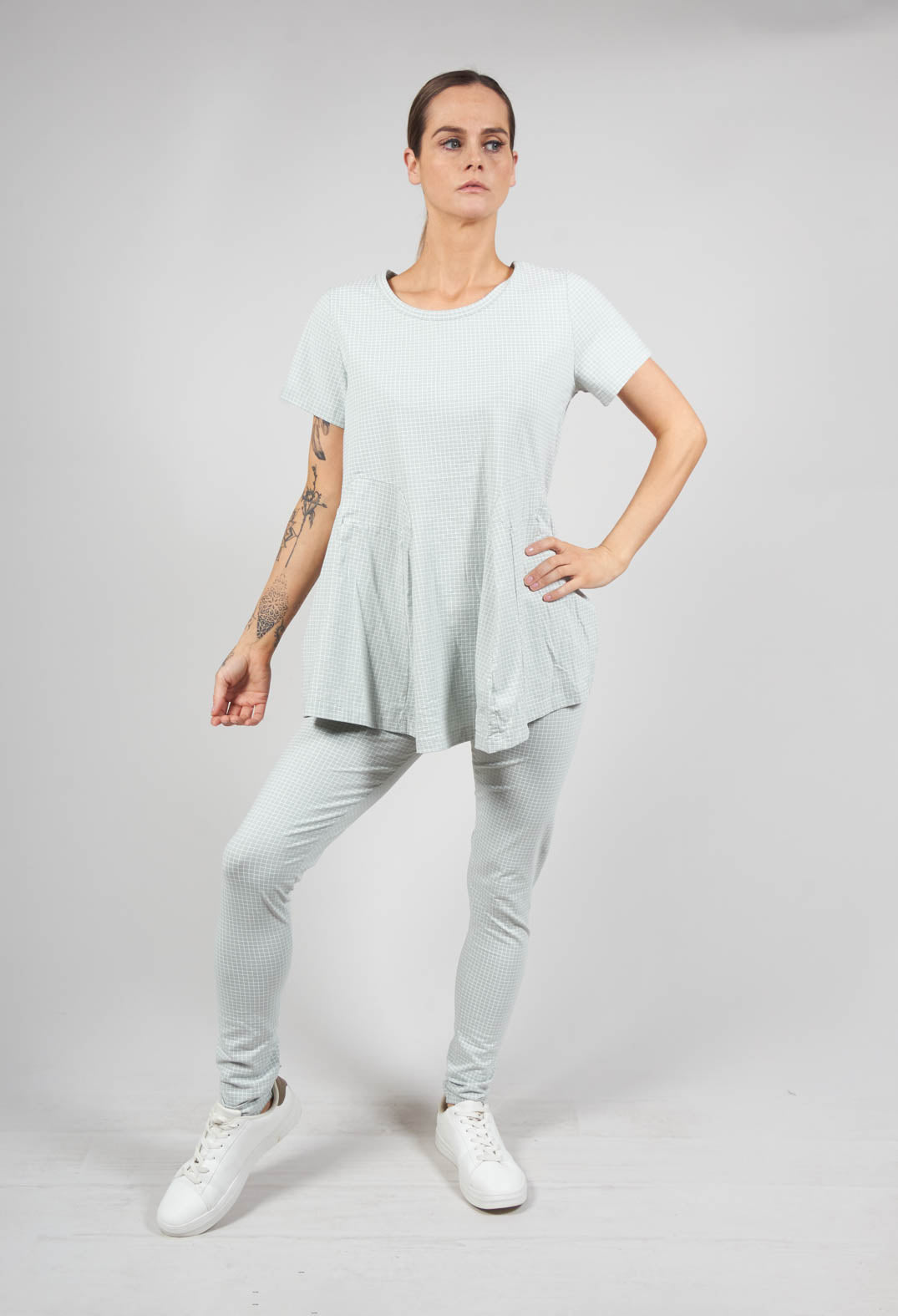 Full Length Leggings in Sky Print