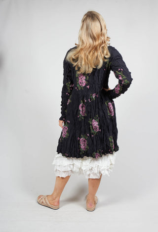 Gebardelarve Dress in Kaviar Black