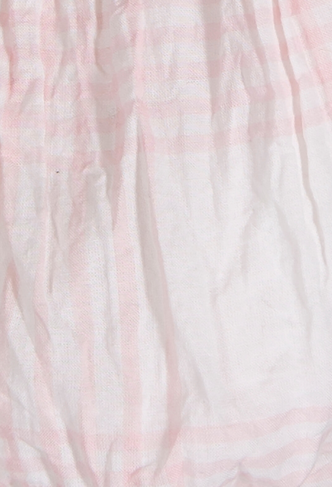 Headband in Coton Carreaux Rose