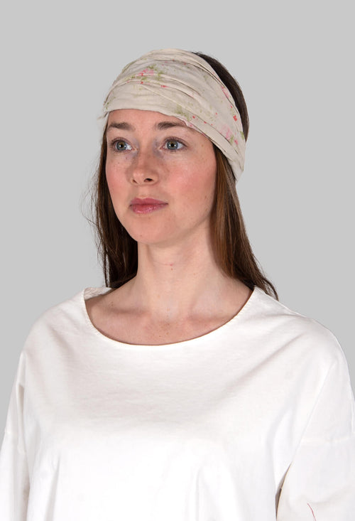 Headband in Coton Fleurs