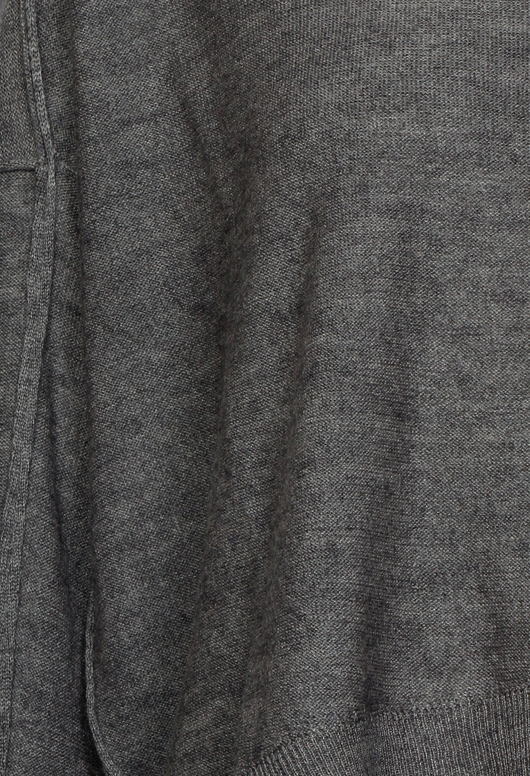 High Neck Sweater with Seam Detail in Grey