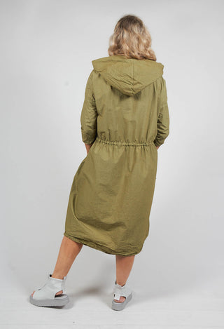 Hooded Dress TC in Khaki