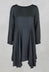 Drop Hem Tunic Dress in Flint