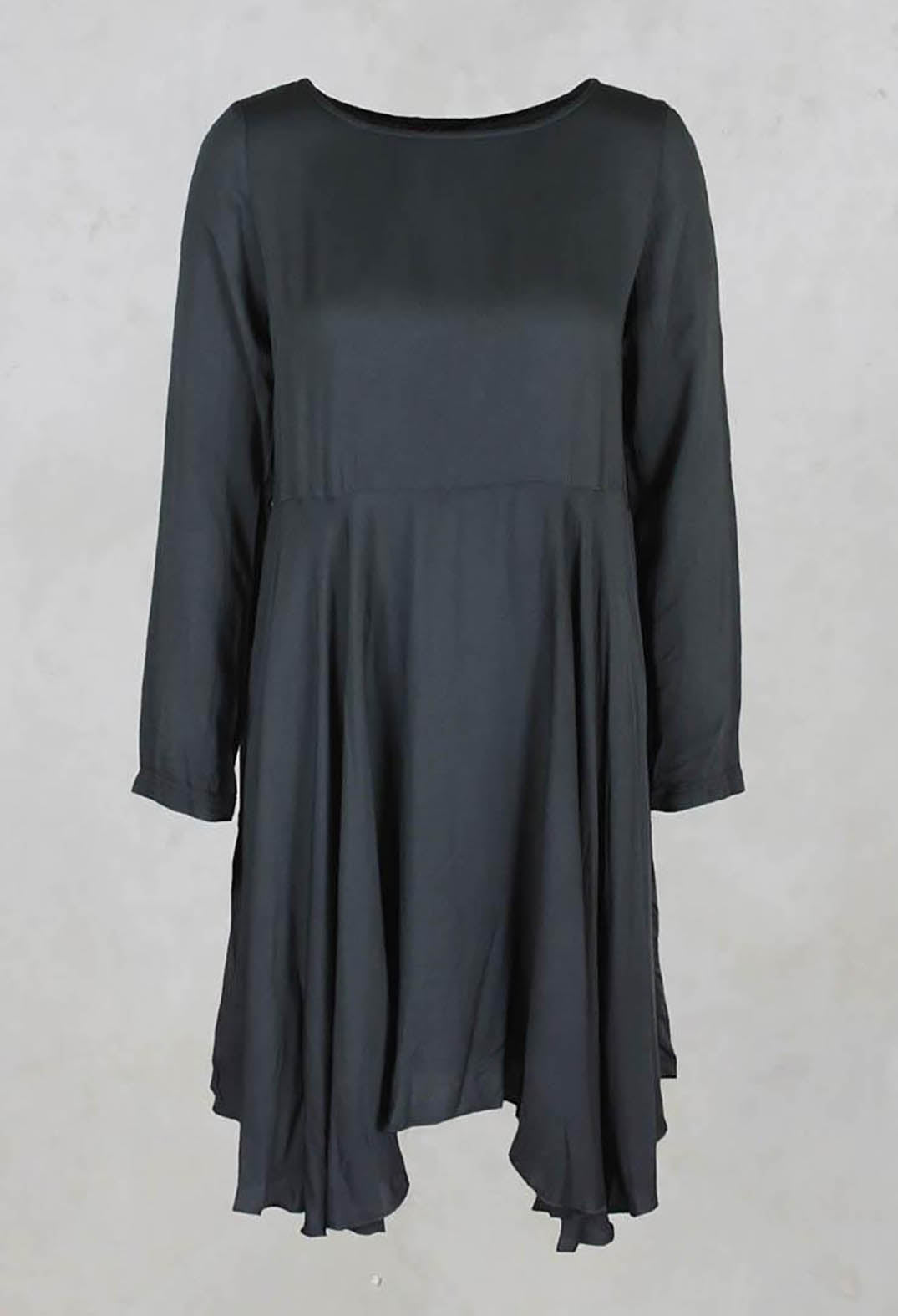 Drop Hem Tunic Dress in Flint