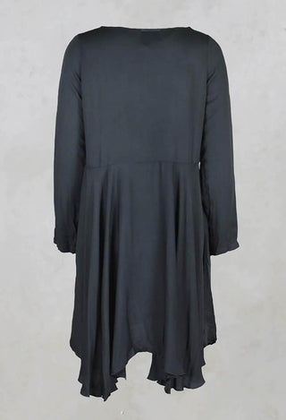 Drop Hem Tunic Dress in Flint