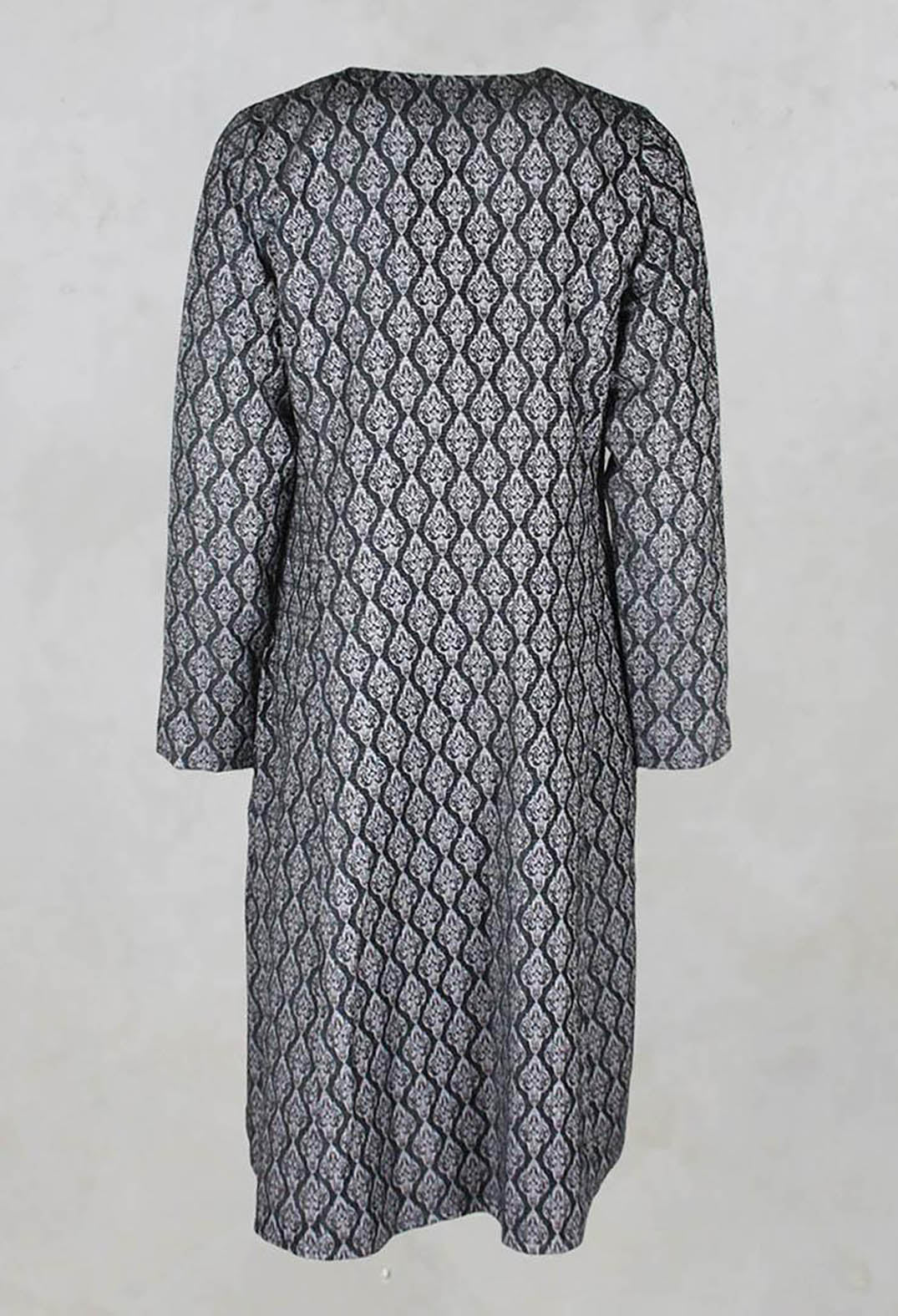 Patterned Midi Dress in Flint