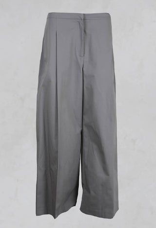 Wide Leg Trousers in Perla