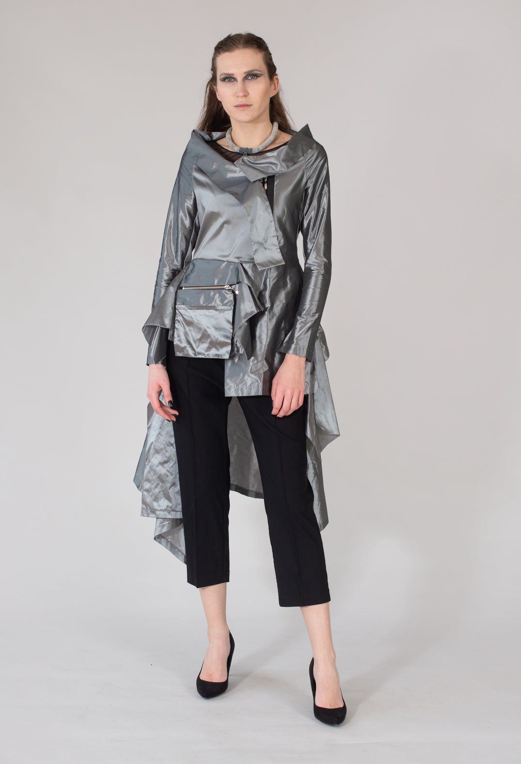 Klas Jacket in Silver
