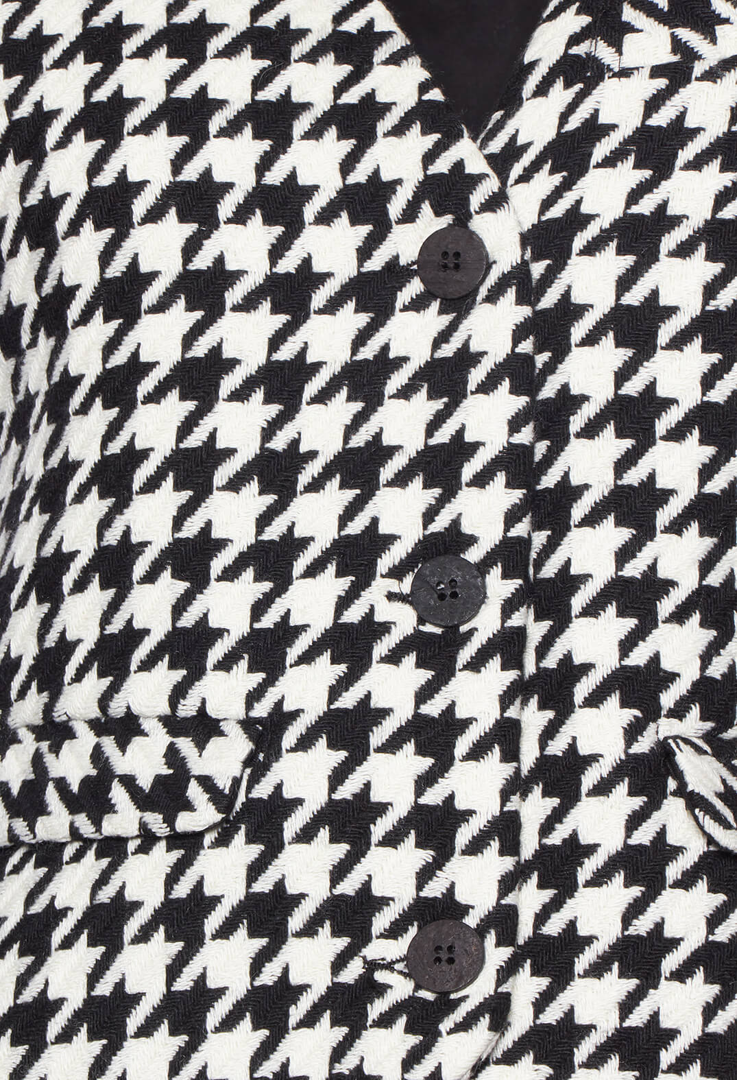 Hounds Tooth Printed Waistcoat in 1000