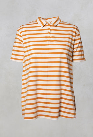 Jersey Shirt in Milk Pumpkin