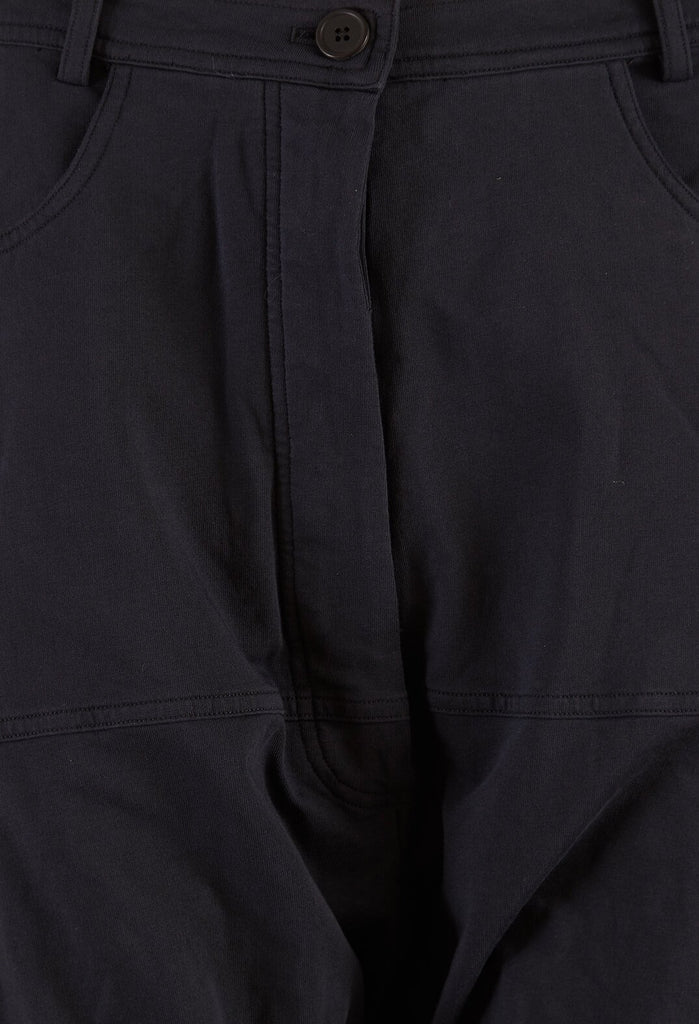 Jersey Trousers in Petrol