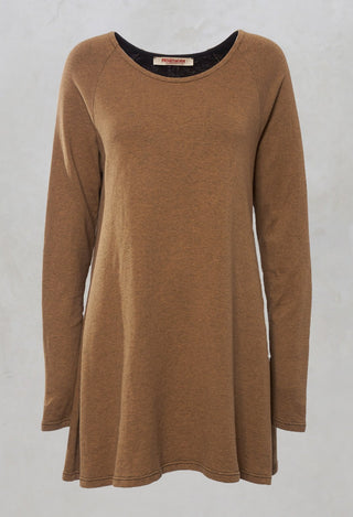 Jersey Tunic Top in Kerze