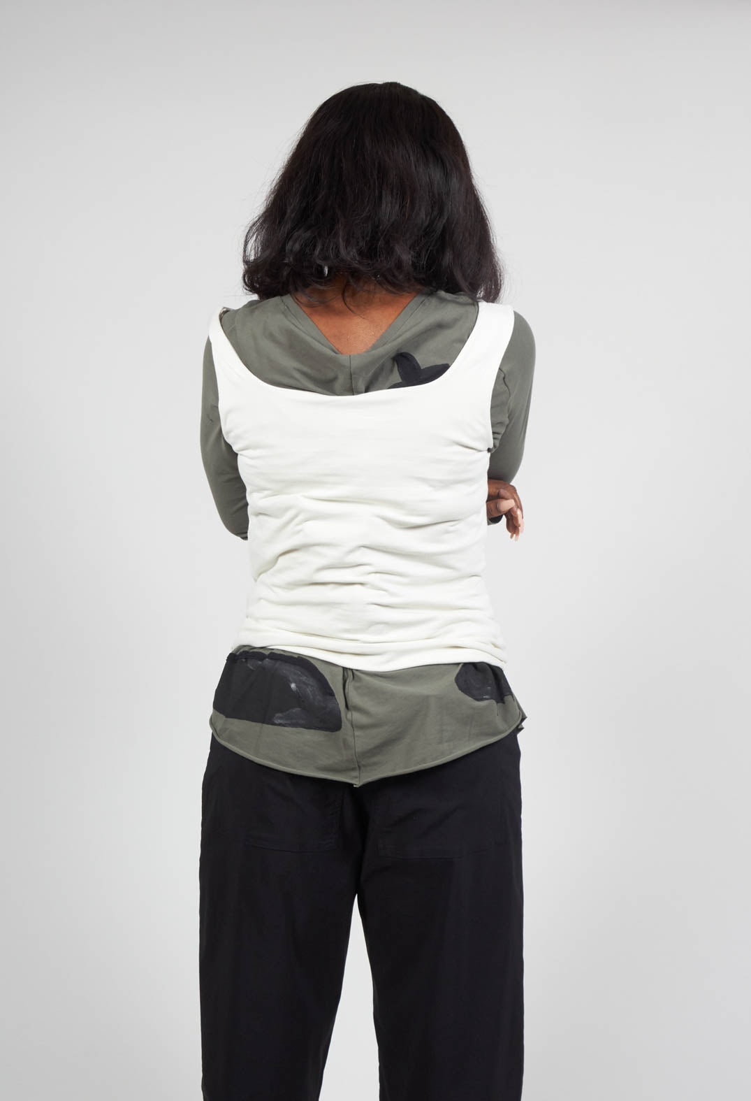 Jersey Vest Top in Nessel